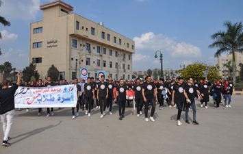 أسرة &quot;طلاب من أجل مصر&quot; بجامعة كفرالشيخ تنظم فعاليات طلابية بالتزامن مع انتخابات اتحادات الطلبة 