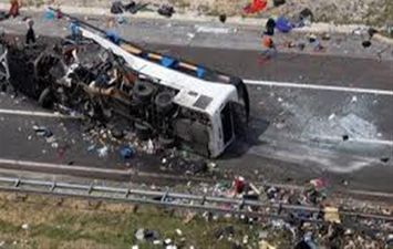  حادث تحطم حافلة في بلغاريا