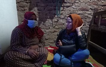 محررة أهل مصر أثناء تسجيل استغاثة السيدة سوسن ابنة قنا
