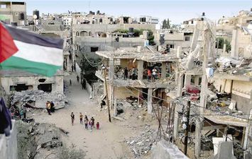 إعادة إعمار غزة - أرشيفية 