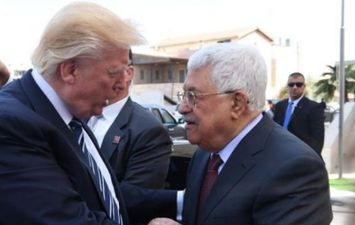 الرئيس الفلسطيني وترامب