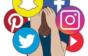 تأثير مواقع التواصل الاجتماعي على الصحة النفسية