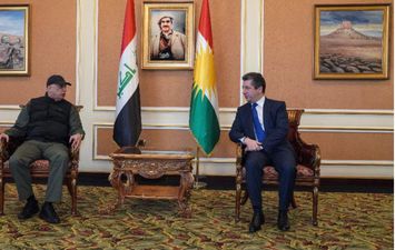 رئيس حكومة كردستان والحلبوسي