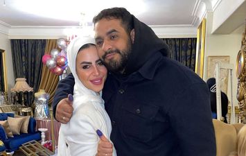 ماهيتاب ماجد المصري وزوجها