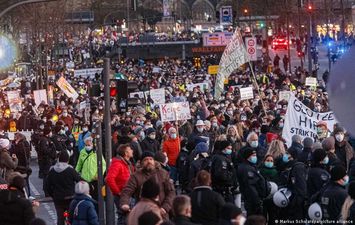  مظاهرات ضد تدابير كورونا في ألمانيا