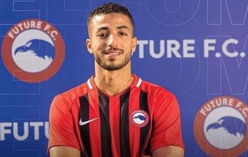 محمد عبد المنعم لاعب الأهلي المعار لفيوتشر 