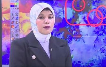 الدكتورة منار غانم عضو المركز الإعلامي بهيئة الأرصاد الجوية