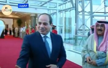 الرئيس السيسي يختتم زيارته للكويت