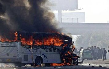انفجار حافلة بالصين