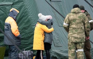 ألف لاجئ من دونباس عبروا حدود روسيا 