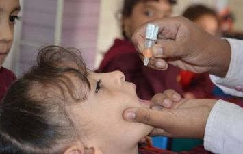 حملة تطعيم شلل الأطفال بالمحافظات