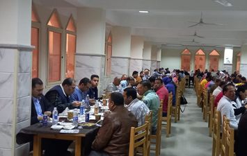 حفل إفطار جماعي بجامعة كفر الشيخ