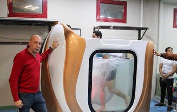 الخماسي الحديث أول اتحاد مصري يحصل على جهاز Underwater treadmill الأول من نوعه في الشرق الأوسط