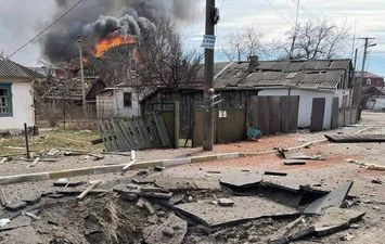 قصف اوكرانيا