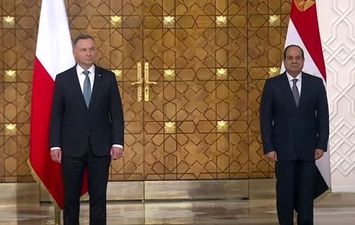الرئيس السيسي ونظيره البولندي