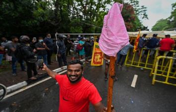 مظاهرات في سريلانكا 