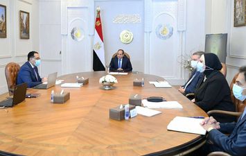  اجتماع الرئيس عبد الفتاح السيسي