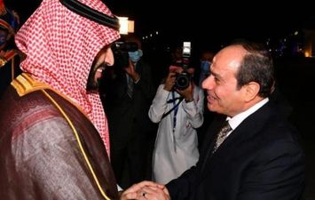 الرئيس عبد الفتاح السيسى والأمير محمد بن سلمان بن عبدالعزيز