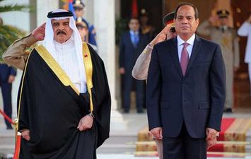 السيسي وملك البحرين