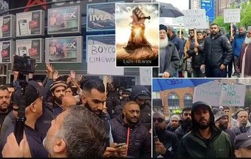وقف عرض فيلم &quot;سيدة الجنة&quot;بعد احتجاجات مسلمي بريطانيا 