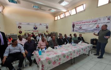 وفد جامعة جنوب الوادي يزور قرية الحلة بقوص لتطوير ضمن مشروع أمل مصر 