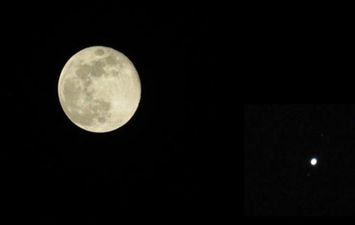 القمر وعطارد