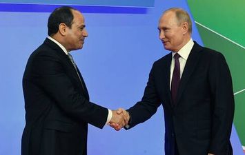 الرئيس المصري ورئيس روسيا 