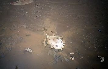 قمامة على سطح المريخ