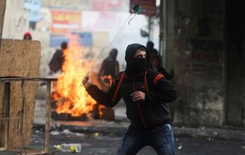 مواجهات بين الفلسطينيين وقوات الاحتلال الإسرائيلي