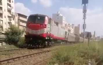مصرع شخص صدمه قطار بسوهاج