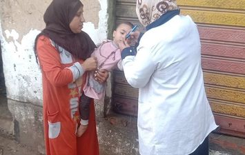 محافظ كفر الشيخ: انتشار  4 آلاف و205 فرقة بمدن وقرى كفر الشيخ للتطعيم ضد شلل الأطفال