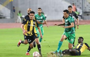 مباراة المصري والمقاولون العرب 