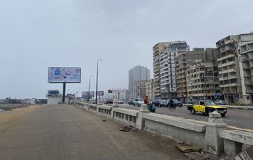 أمطار متوسطة على الاسكندرية 
