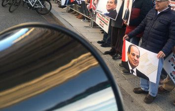استقبال الجالية المصرية في أمريكا للرئيس السيسي