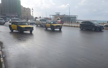 أمطار فى الاسكندرية 
