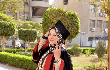 شيماء سعيد تحصل على درجة الدكتوراة 