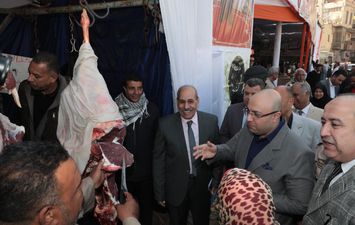 إفتتاح معرض أهلا رمضان بميدان المديرية ببني سويف 