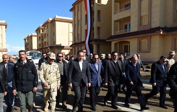 زيارة رئيس الوزراء لشمال سيناء