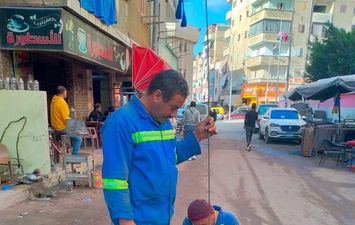 عمال الصرف الصحي بالاسكندرية 
