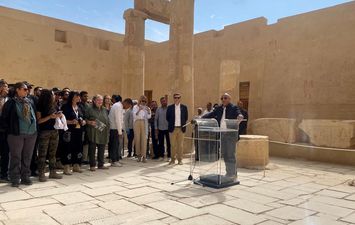 افتتاح حجرتين جديدتين بمعبد حتشبسوت