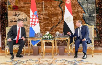 مباحثات السيسي مع رئيس كرواتيا