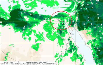 خريطة الطقس رابع يوم رمضان 