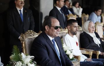 الرئيس السيسي يحضر نهائي كابيتانو مصر