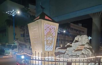 مرسي مطروح تتزين لإستقبال شهر رمضان وافرع الليد بشوارع المدينة 