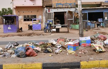 النفايات في شوارع السودان