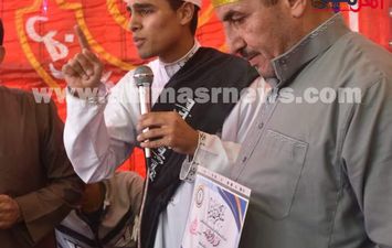 طالب المنوفية الفائز بالمركز الأول في حفظ القرآن الكريم