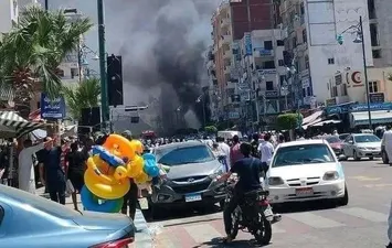 حريق مول 