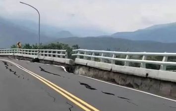 انهيارات أرضية في تايوان