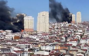 حريق ضخم بمركز ثقافي في تركيا