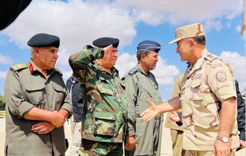 وفد مصري في ليبيا 